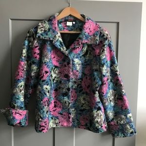 Floral Blazer